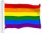 G128 LGBT Rainbow Pride Flag | 3x5 Ft | LiteWeave Pro Series Printed 150D Polyester | Indoor/Outdoor, Vibrant Colors, Brass Grommets, Thicker and More Durable Than 100D 75D Polyester